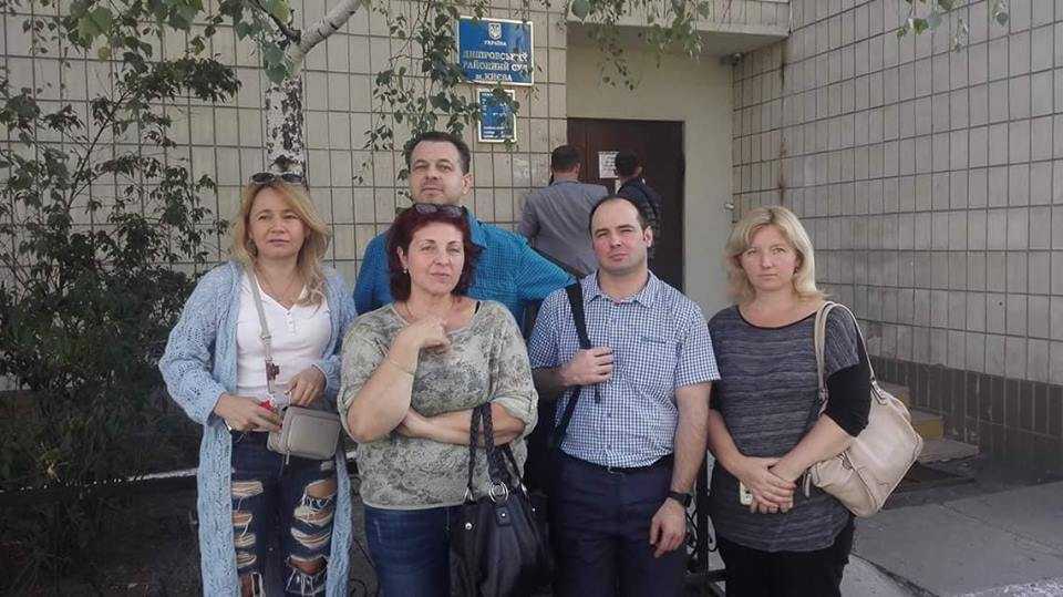 Підтримка в Дніпровському суді Києва
